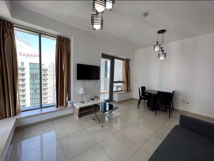 Downtown Apartments With Fountain And Burj Khalifa View Dubai Exteriör bild